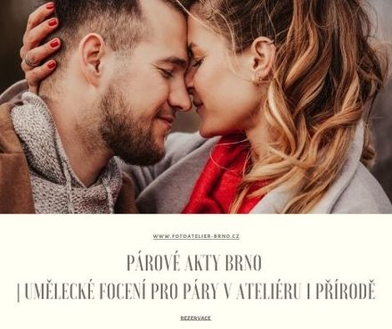 Profesionální párové akty nedaleko Brna - Umělecké focení párů