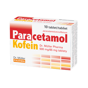 Paracetamol/Kofein Dr. Müller Pharma 500 mg/65 mg tablety
