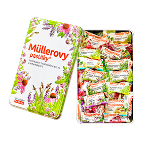 Müllerovy pastilky<sup>®</sup> dárková směs v NOVÉM BALENÍ