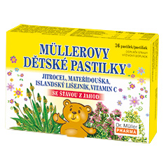 Müllerovy dětské pastilky<sup>®</sup> - NOVINKA