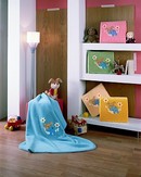 Velvet Baby Blanket 80 x 110 cm 6203 s výšivkou