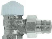 V-exakt II 3/8" rohový,zkrácený,bronz poniklovaná(HM)