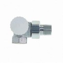 Heimeier V-exakt II úhlový přípoj vlevo 1/2" bronz ponikl.(HM)
