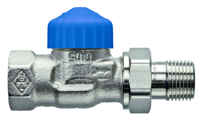 Heimeier termostatický ventil samotížný DT 3/4" přímý 2242-03.000