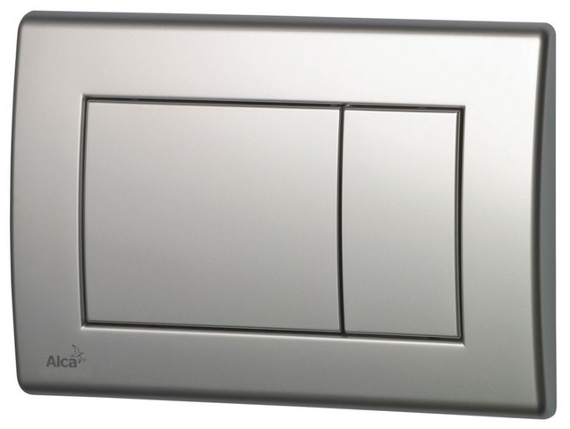 Alcaplast tlačítko kompletní chrom mat - M272