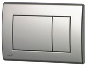 Alcaplast tlačítko kompletní chrom mat - M272