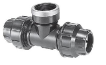 Spojka plastová T kus TI 50 x 5/4"