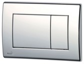 Alcaplast tlačítko kompletní chrom lesk - M271