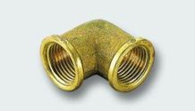 Koleno mosazné MF 1/4"