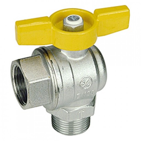 Kulový kohout Giacomini R780 3/4" rohový MF