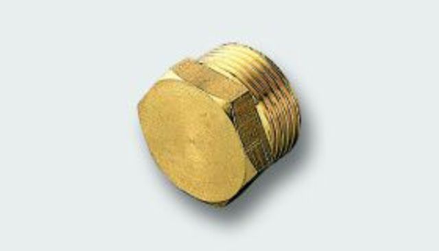 Zátka mosazná 1/2"