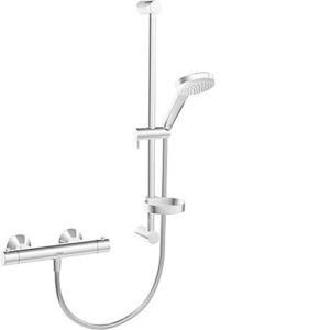 HANSA UNITA - sprchový nástěnný termostat, sprchový set s tyší 600mm, 1polohová sprcha