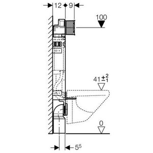 Geberit Kombifix ECO 110.302.00.5