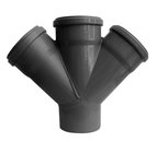 Dvojodbočka DN 50/50/50 st.45 HTDA