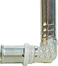 Koleno press s připojovací trubkou 16x2-300 Cu 15