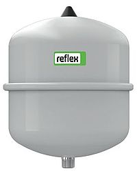 Reflex N 25, membránová tlaková expanzní nádoba, šedá, 4/1.5 bar