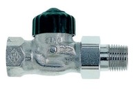 Term. ventil 3/8" přímý, poniklovaný Heimeier