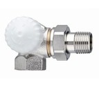 V-exakt úhlový přípoj vlevo 3/8" bronz ponikl.(HM)