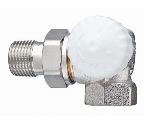 V-exakt úhlový přípoj vpravo 3/8"bronz ponikl.(HM)