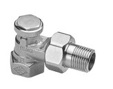 Regulační šroubení Regutec 3/8" přímé, ponikl.
