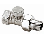 Regulační šroubení Regutec 3/4" přímé, ponikl.