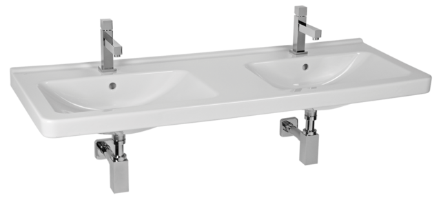 Dvojumyvadlo CUBITO 130cm s otvorem pro baterii
