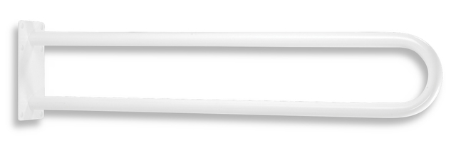 Madlo bílé dvojité pevné 830mm