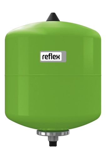 Reflex Refix DD 18 průtočná membránová tlaková expanzní nádoba, zelená, 10/4 bar 7308300