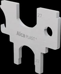 Univerzální klíč k napouš.ventilům a vaničkovým sifonům, kov