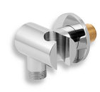 Držák sprchy s vývodem, kov