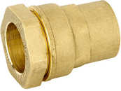 Spojka přímá BI 50 x 6/4" s vnitřním závitem, mosaz