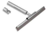 Stěrka do sprchového koutu s držákem, chrom