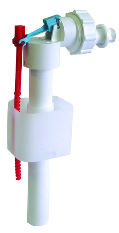 Napouštěcí ventil boční plast 1/2" (3/8") s membránou