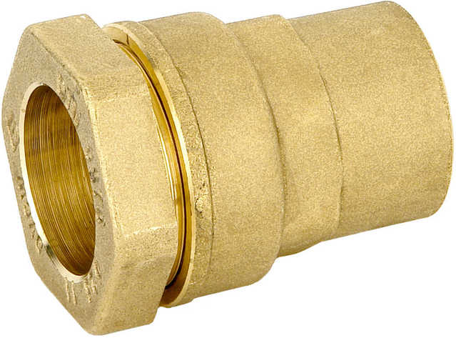 Spojka přímá BI 25 x 1/2" s vnitřním závitem, mosaz