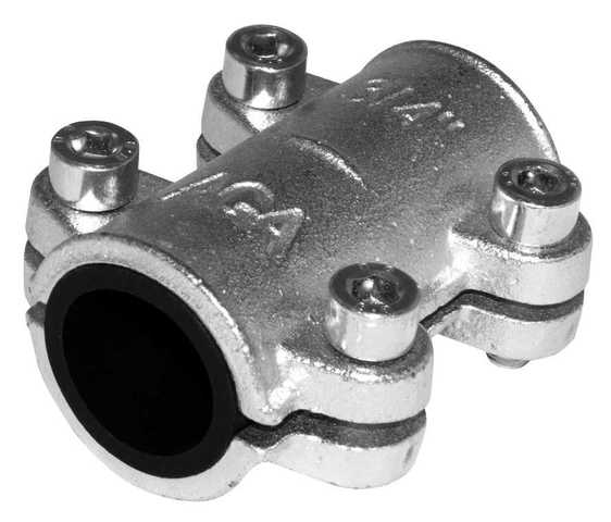 Opravný třmen OBA 3/8" pro ocel. trubky, pozink ( 16,7 - 17,5mm )