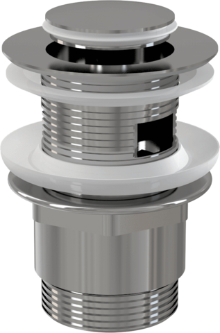 Výpust umyvadlová CLICK-CLAK 5/4" celokovová, malá