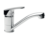 Baterie umyvadlová dřezová SMILE chrom