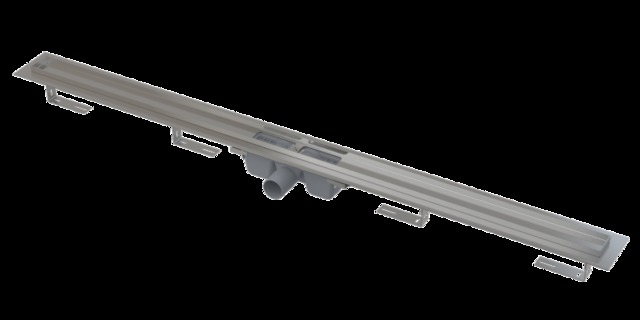 Nerezový podlahový žlab APZ1 s okrajem