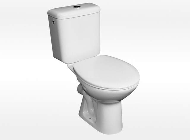 Kombi klozet Jika ZETA vodorovný, bílý