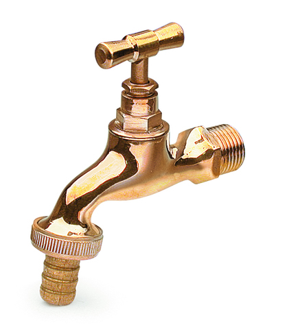 Zahradní ventil leštěná mosaz 1/2" APM