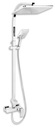 Sprchová souprava+sprchová baterie s horním vývodem 36062