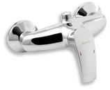 METALIA sprchová nástěnná baterie 150mm s horním vývodem bez příslušenství, chrom