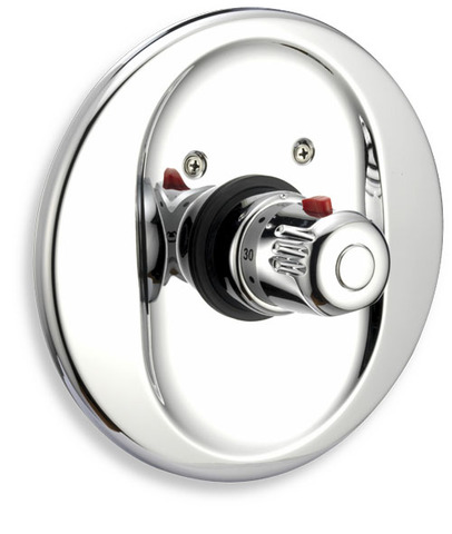 Podomítkový termostat AQUAMAT chrom