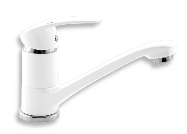 METALIA stojánková umyvadlová nebo dřezová, ramínko 150 - BÍLÁ