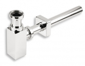 Sifon umyvadlový hranatý celokovový 5/4"x32, chrom