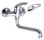 Dřezová umyvadlová baterie 150 mm Metalia 55 chrom - 55170/T,0