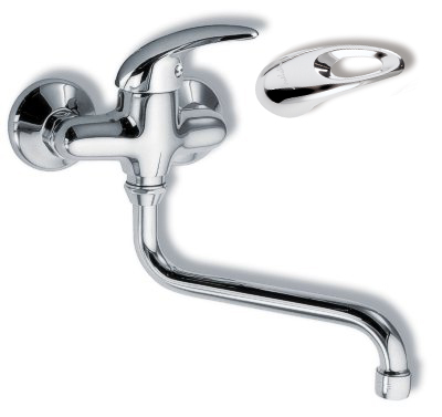 Dřezová umyvadlová baterie 100 mm Metalia 55 chrom - 55174/T,0