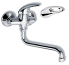 Dřezová umyvadlová baterie 100 mm Metalia 55 chrom - 55174/T,0