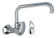 Dřezová umyvadlová baterie 100 mm Metalia 55 chrom - 55135,0