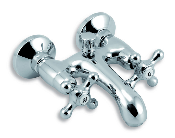 Vanová baterie bez příslušenství 100 mm Retro II chrom - 99124/1,0